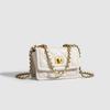 Bag Female Summer All-shoulder Crossbody Bag White Niche Design Diamond Chain Female Bag Small