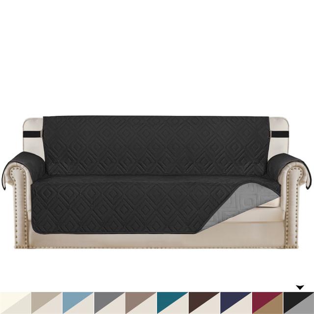 Quilted Anti -Wear Sofa Covers For Pet Dog Kid Sofa Mat Water Repellent Recliner Slipcovers Furniture Protector