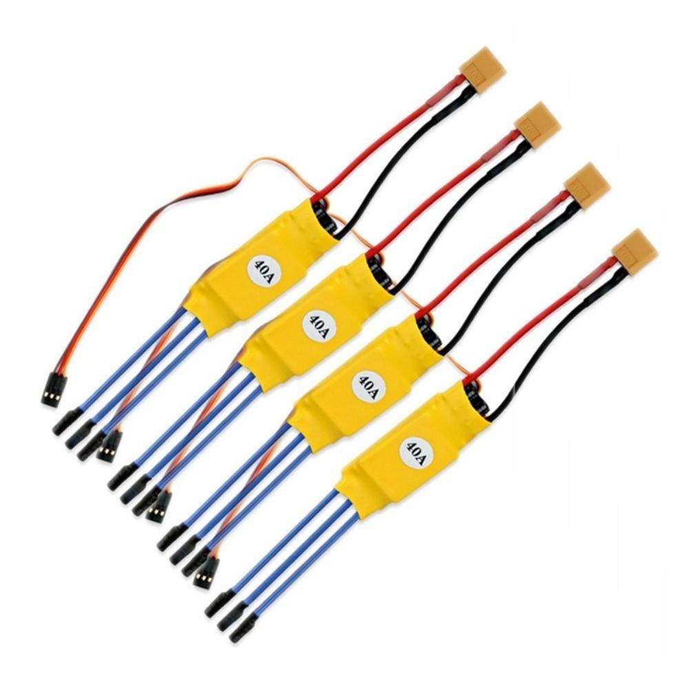 HW30A 40A Brushless ESC BEC Function Mini Quadcopter ESC for FPV F450 for RC Helicopter