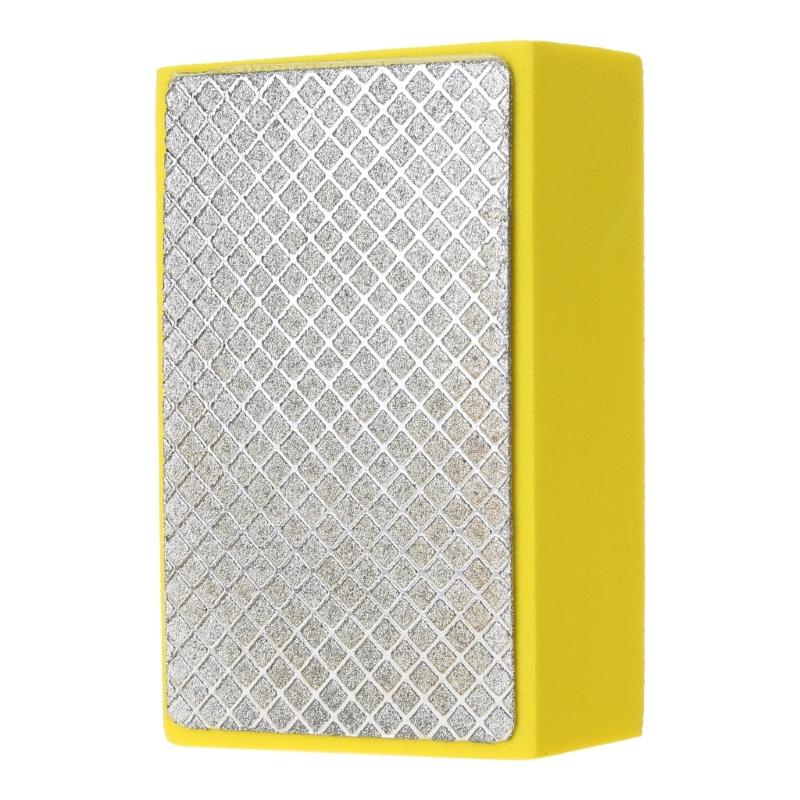 Durable Diamond Hand Polishing Pads for Sanding Concrete Glass Stone Granite Marble Remove for Sharp Edge 60# 100# 200#