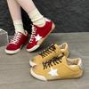 Retro Star German Training Shoes 2025 New Versatile Old Small Dirty Shoes Lace Up Flat Casual Sports Board Shoes
