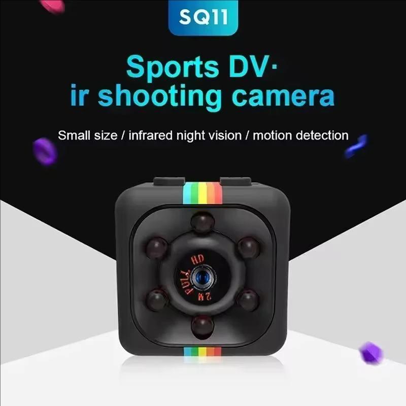 SQ11 Mini 1080P HD IP Camera 30fps Sports DV Outdoor Indoor Security Surveillance Camcorder with Night Vision Video Recorder