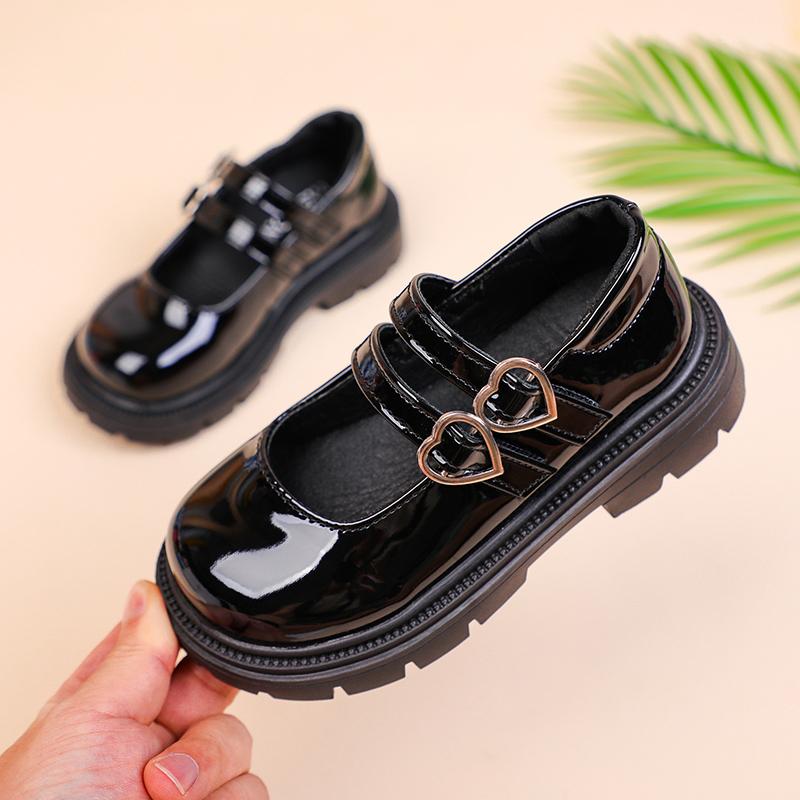 

*Spring Autumn New Cute Round Head Girl Lightweight Walking Shoes Fashionable and Comfortable Solid Color Buckle Casual Shoes 26 yards 15.8cm