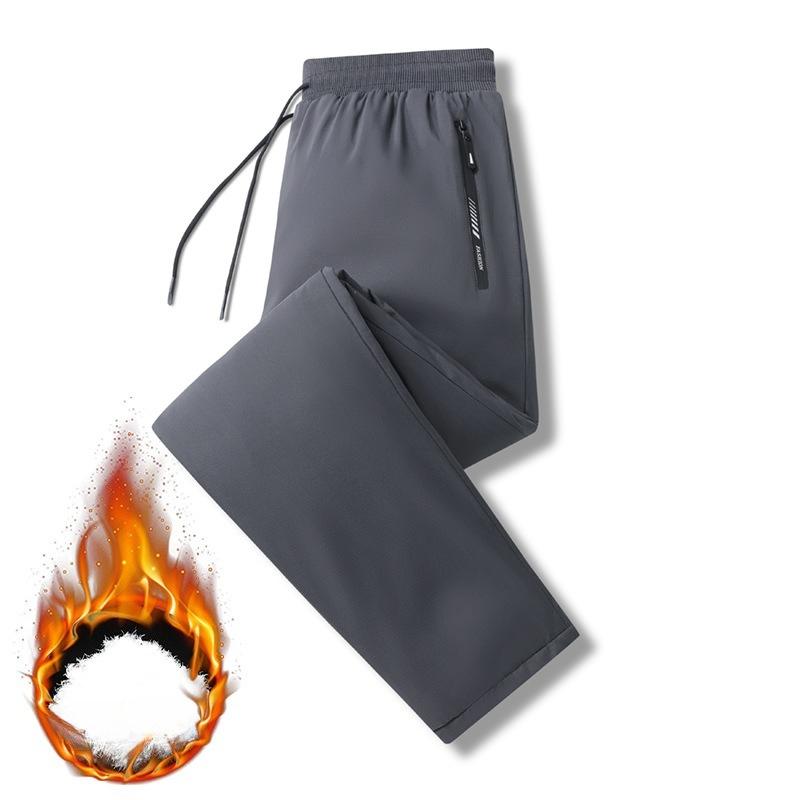 Winter Down Cotton Pants Men's Lamb Velvet Pants Wearing Cotton Pants on The Same Winter and New Style