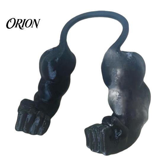 Playful Cat Dress-up Items Muscle Arms, Hilarious 3D Printed Muscular Pet Lightweight Arms for Kittens Shoulder Attachment Feline Cosplay, Fun