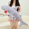 Red Dudu Lips Giant Tooth Shark Plush Toy Cute Children Holiday Gift Doll Pillow