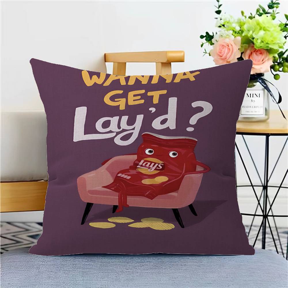 Cartoon Funny Food Pillow Gift Home Office Decoration Pillow Bedroom Sofa Car Cushion CoverPillow Case