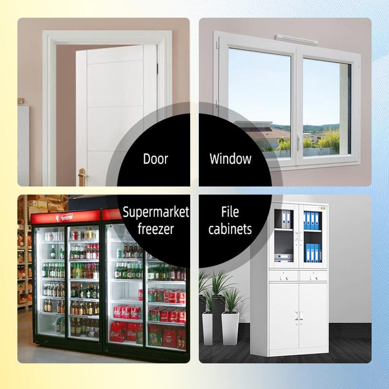 1PC Simple Door Magnetic Alarm Doorbell Refrigerator Door and Window Closing Reminder Anti-theft Device Battery