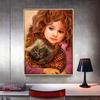 Diamond Mosaic Sale Girls 5d Diamond Painting Full Drill Round Kids Diamond Embroidery