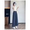 Women's Lace Trim Crochet Wide Leg Ankle Length Pants Summer Loose Thin Style Petite Friendly Sun Protection Casual Trousers
