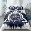 Ethnic Celtic Helm of Awe Bedding Set EU Single Double King US Twin Full Queen King Bed Linen Set