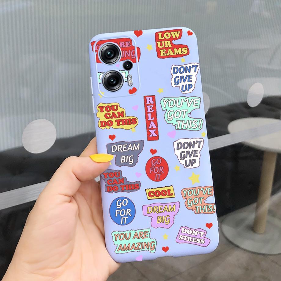 For Xiaomi Poco X4 GT Case Phone Cover Cute Astronaut Cactus Cartoon Pattern Cases For Xiomi Poco X4 POCOX4 GT 5G Soft TPU Funda