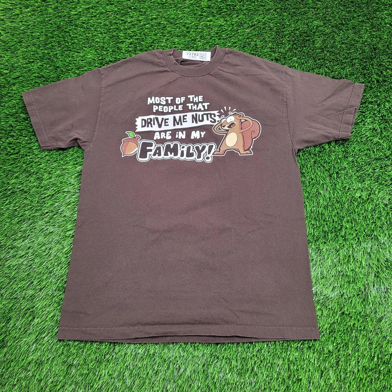 

Vintage Funny Squirrel Shirt Large 21x28 Y2K M