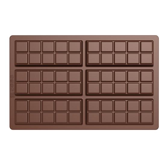 Silikonová čokoládová forma na plněnou tyčinku, potravinářské čtvercové formy na tyčinky, snadné...