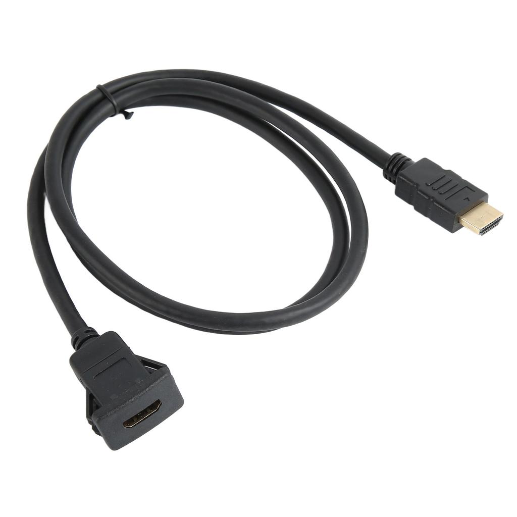 Kabel Przedłużający Interfejs Multimedialny Wysokiej Rozdzielczości 3 stopy Kabel Przedłużający do Montażu Wpuszczanego w Deskę Rozdzielczą Samochodu