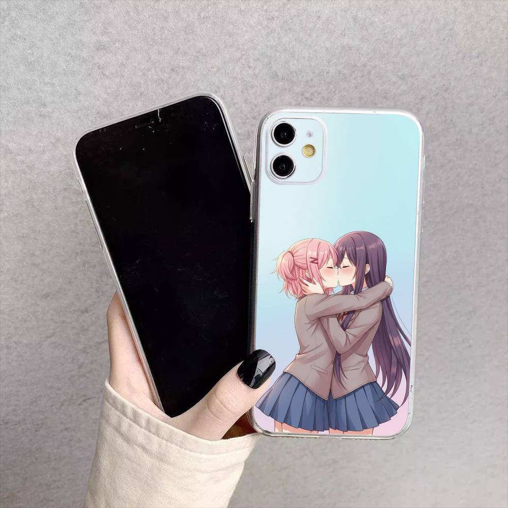 Watanare Anime Phone Case For iPhone17,16,15,14,13,12,11 Plus,Pro Max Soft Transparent Cover