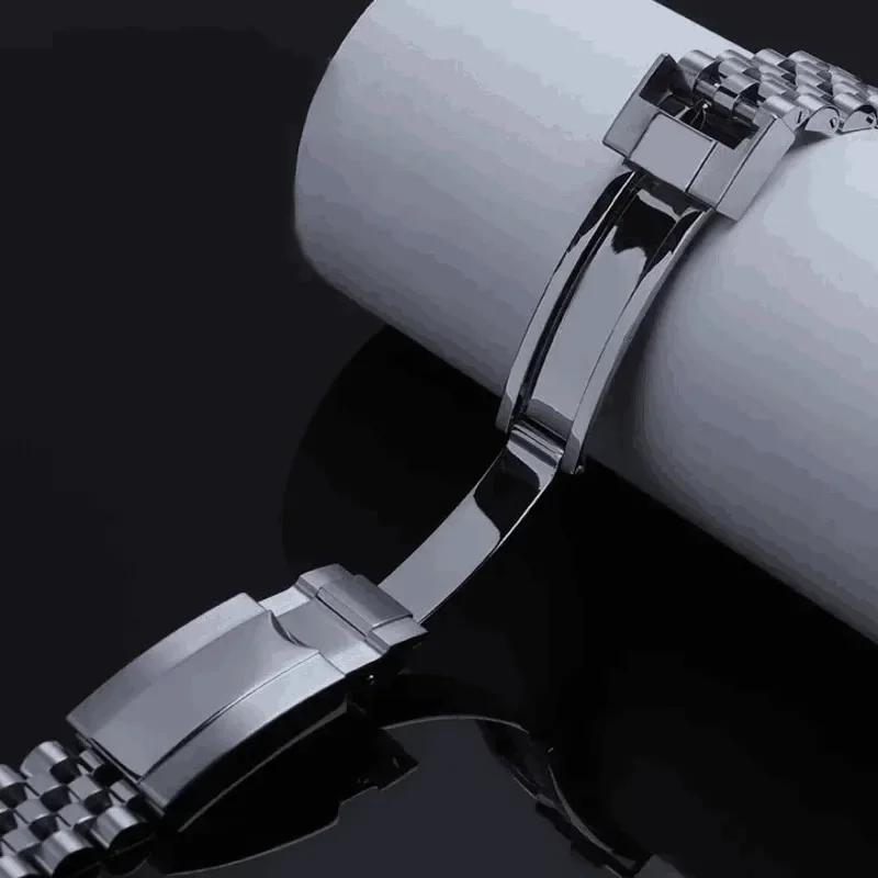 904 Jubilee Luxusarmband für Rolex Sub GMT Yacht Daytona Uhrenarmband Mod Teile Ersatz Zubehör 20mm Uhrenarmband