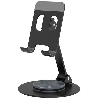 360° Drehbarer Metall Schreibtisch Handyhalter Ständer Für iPhone iPad Xiaomi Verstellbarer Desktop Tablet Tisch Handy Ständer