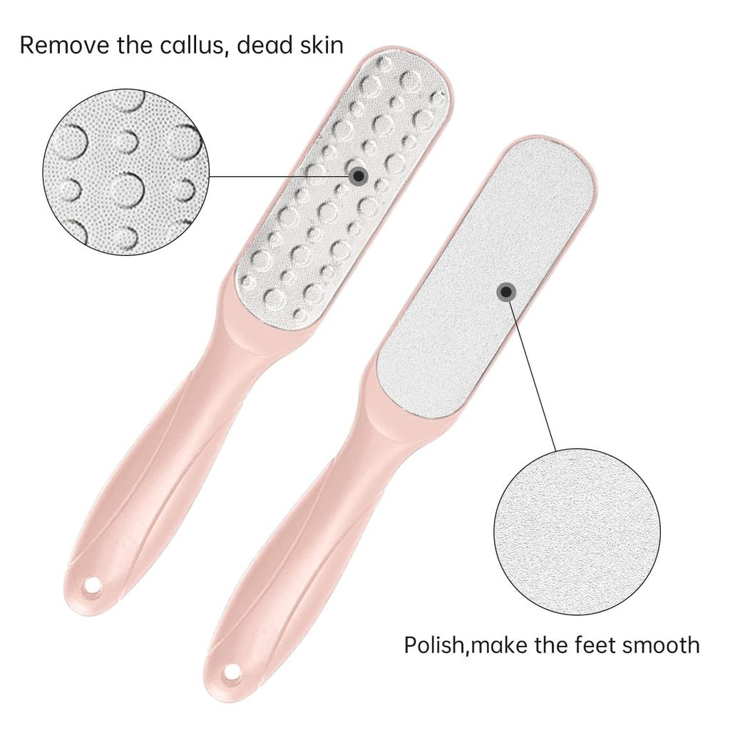 KIRA Double Side Foot File Callus Remover For Feet, Feet Filer for Dead Skin Remover, Pedicure Foot Rasp, Foot Scraper To Remove Hard Skin For Me