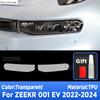 Car Headlight Protection Transparent Anti-Scratch Protective Film TPU Stickers For ZEEKR 001 EV   2024 Accessories