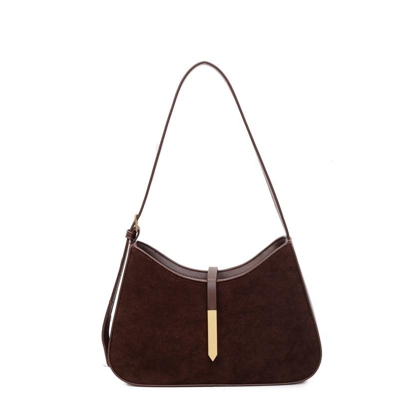 Simple and Versatile Commuter Single-shoulder Bag for Autumn and Winter, with A Unique and Stylish Underarm Bag