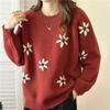 Sweater for Women Autumn Winter Thickened Pullover Warm Knitted Stretchy Long Sleeve Oversize Jumper Tops