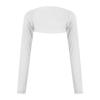 Ladies Solid Color Raglan Long Sleeve Shawl