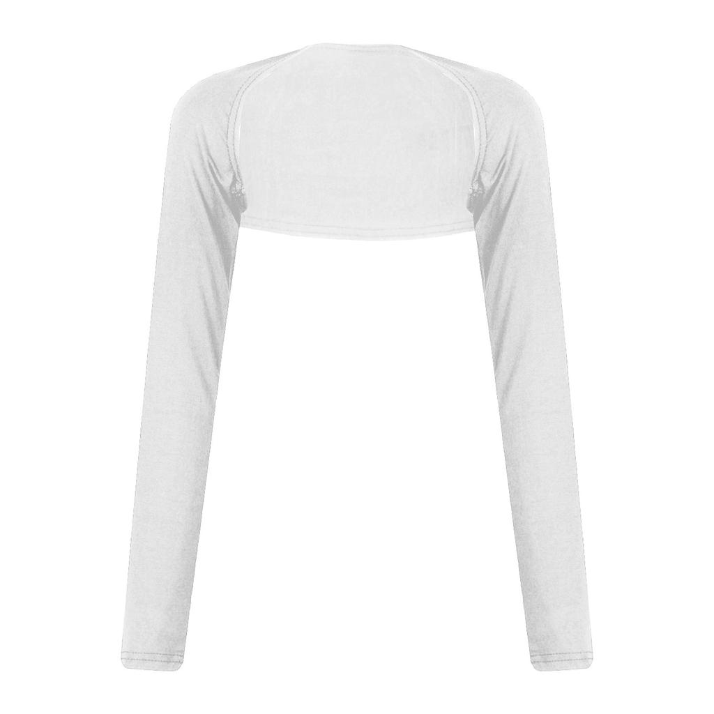 Ladies Solid Color Raglan Long Sleeve Shawl