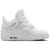 Air Jordan 4 Retro Net - White Women Sneakers Phantom Metallic-Gold FN7251-107