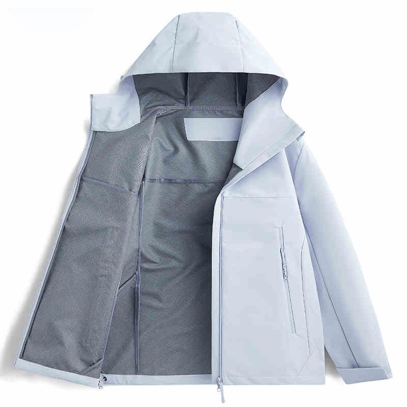 Woodpecker Women's Spring Blue Windbreaker 2025: Small, Windproof, Waterproof Casual Jacket