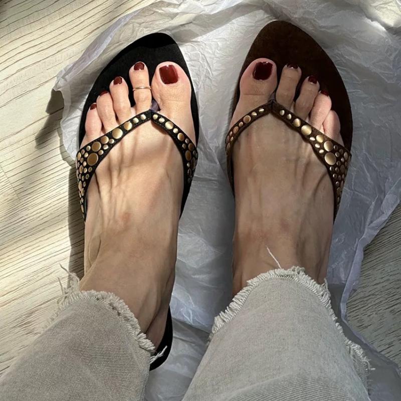 Fashion Luxury High Heels Women's Slippers Designer Heeled Sandals Clip Toe Shoes Flip Flops Brand Pumps Fashion 2025 Summer Zapatos