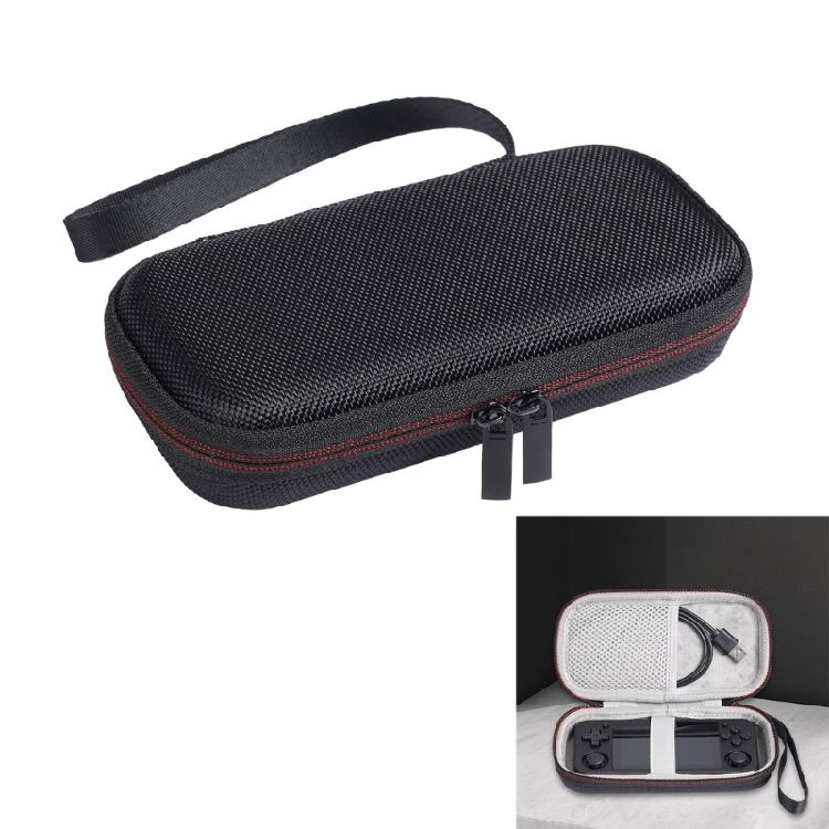 Storage Case Bag with Mesh Pocket for RG351P RG 351P Handheld Game Console Storage Bag Shockproof Travel Pouch EVA Case