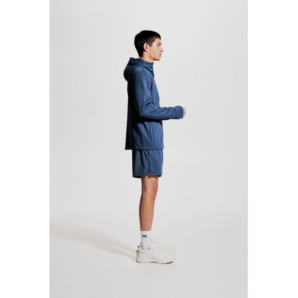 H M Mid Layer Jacket Regular Fit Navy Blue