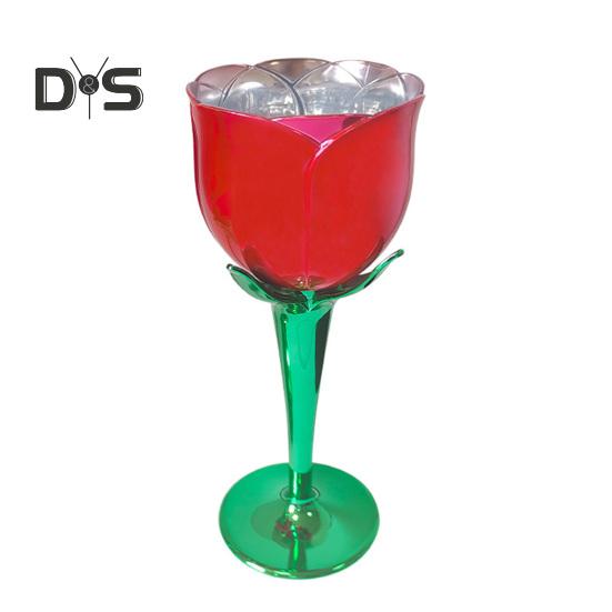 

1/2/4 шт. бокал для вина в форме цветка розы, бокалы для вина для коктейлей, напитков, ресторанов, кофе-баров 1pc