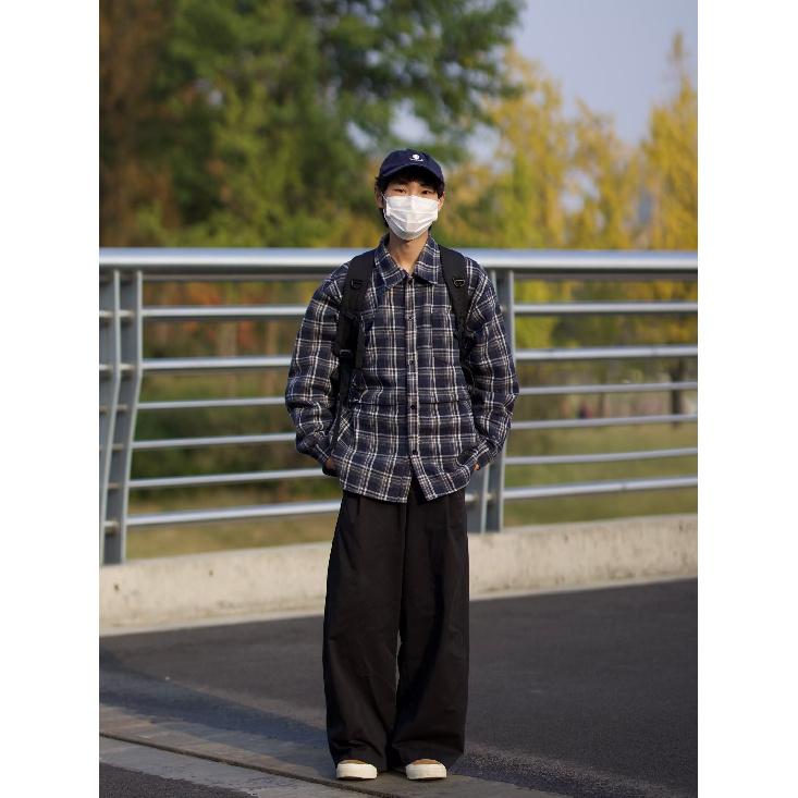 2024 Letter Long Sleeve Shirt Japanese Hong Kong Style Ins Loose Shirt Boys Summer Trendy Versatile Casual Coat