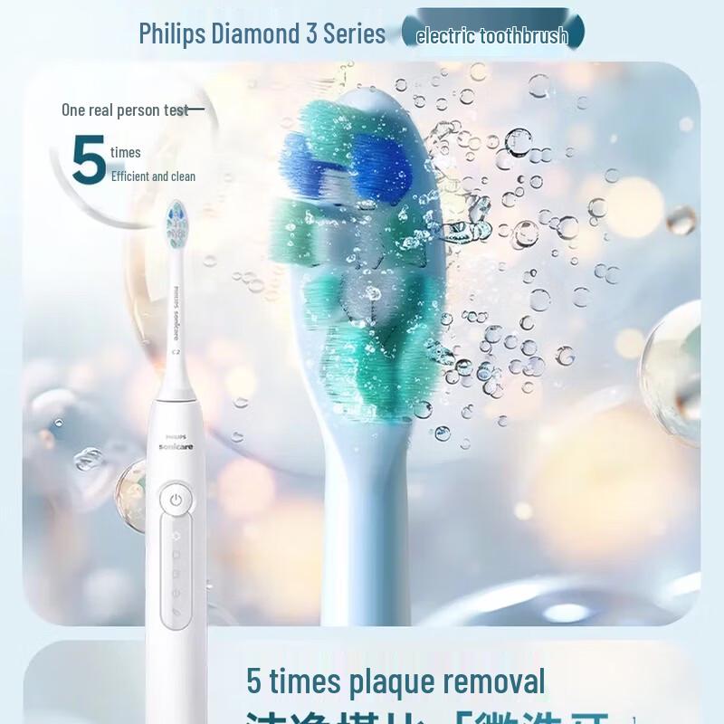

Электрическая зубная щетка Philips Sonic Diamond 3 Series вилка CN (адаптер в комплекте)