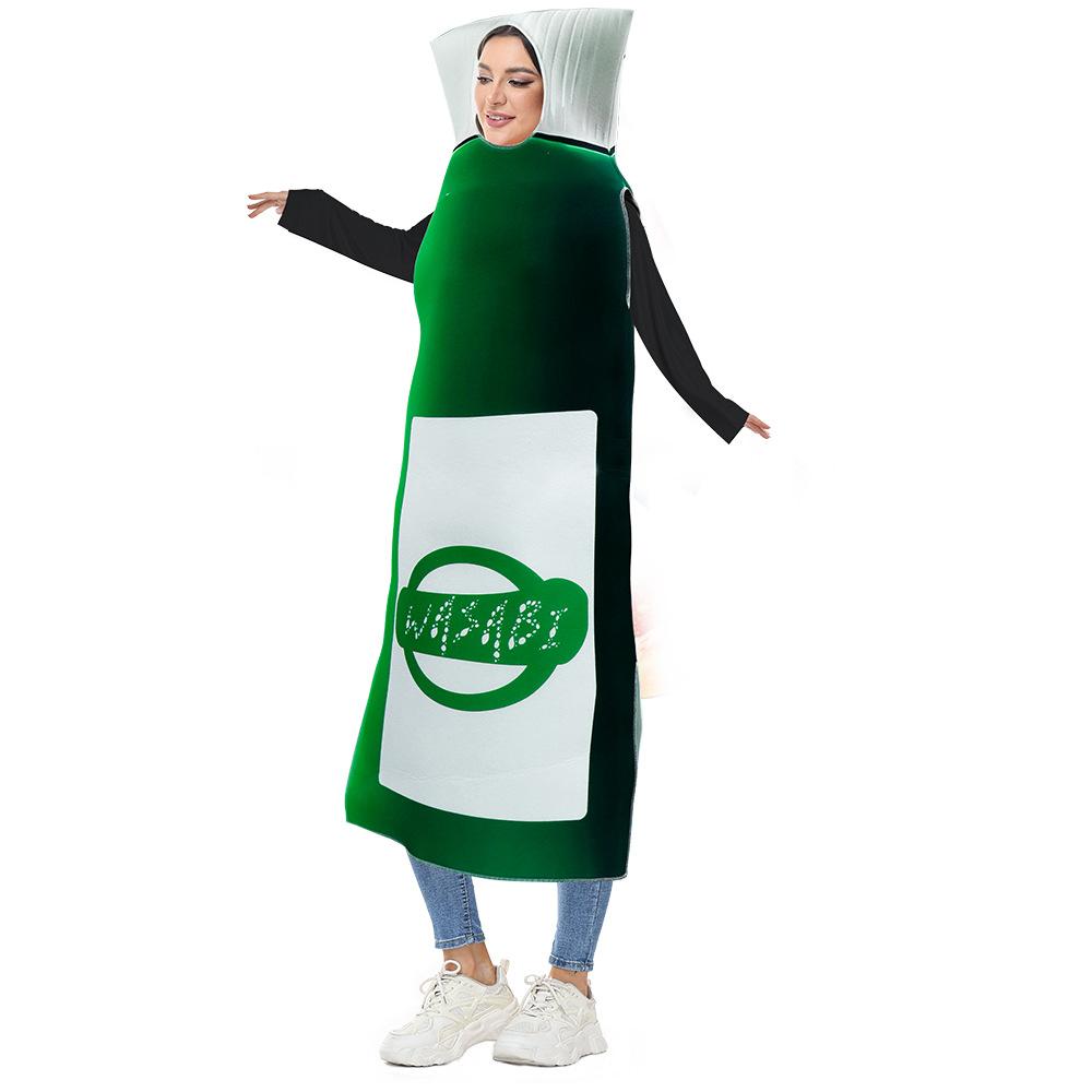 Stage Wasabi Role Play Digital Printing Suit for Adult Halloween Carnival Party Cosplay Costume Women Men Stage Dress Up Outfit