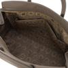 Toff & Loadstone Jolie Light Shrink (M) Handbag with Shoulder Strap, Embossed Cowhide Leather, One Size, Etoupe Greige