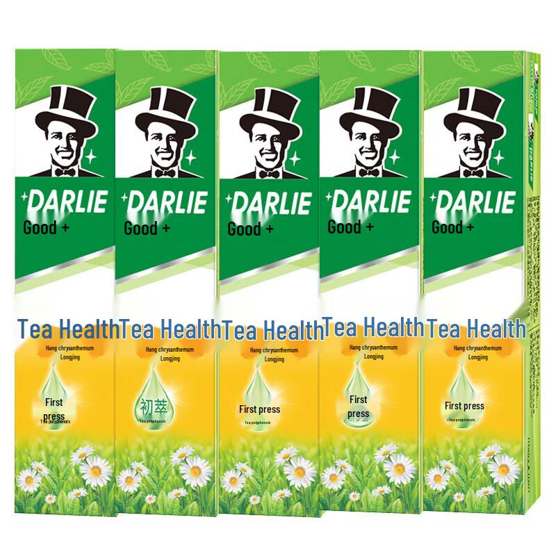 Darlie Tea Care Hangzhou Chrysanthemum Longjing Toothpaste 140g x 5