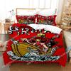 3D Hysteric-Mini Comfortable Duvet Quilt Cover Pillowcase Bedding Set Children Bedroom Decoration Home Textile