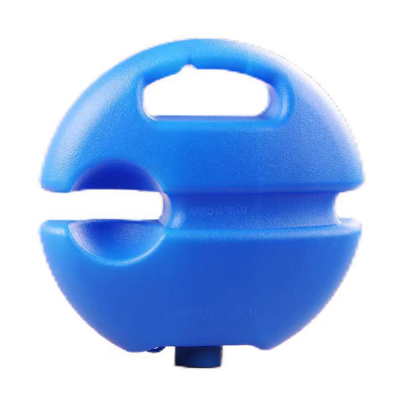 Solo Tennis Trainer: Rebound-Base mit Seil und Ball
