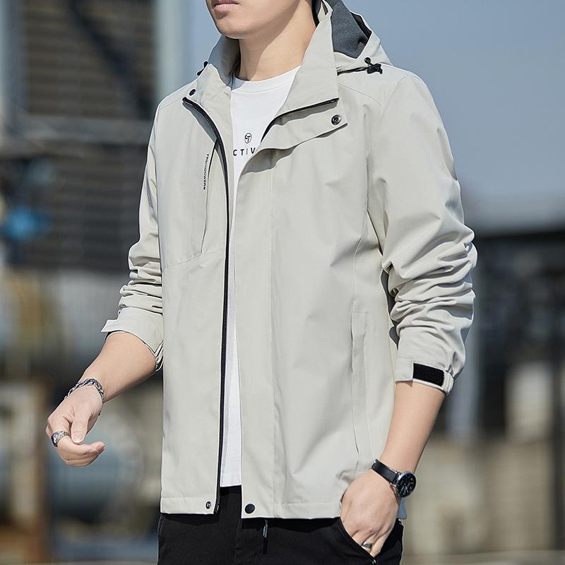Autumn New Casual Windproof Jacket Men's Middle-aged and Young Men's Autumn Jacket Men's Clothing