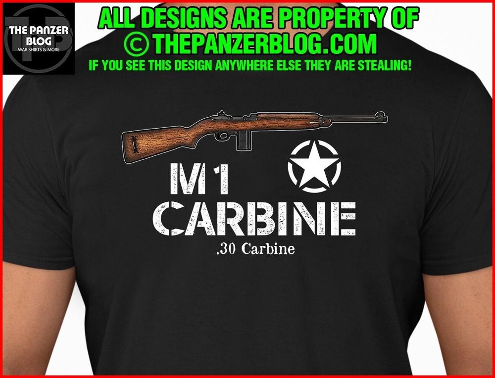 

M1 Carbine Rifle T-Shirt WWII US Gun Unisex T-Shirt L