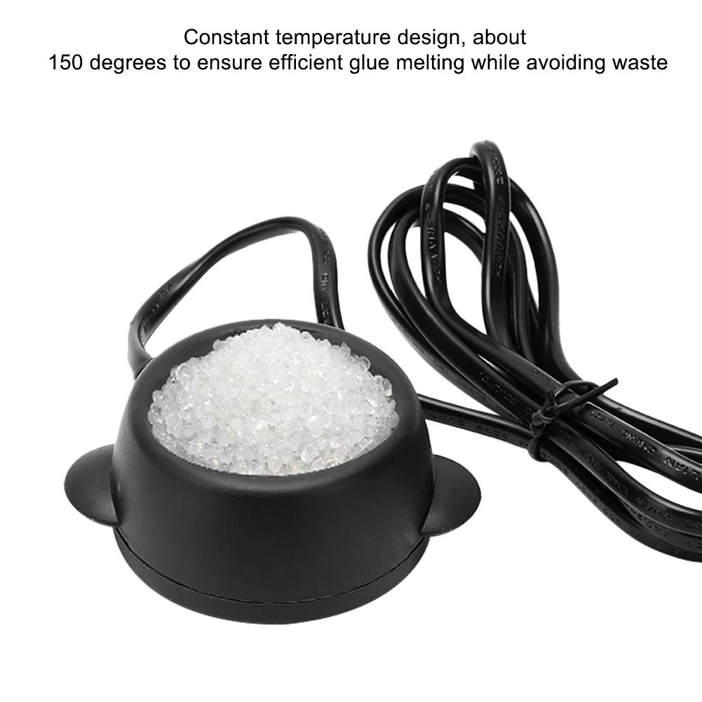 Mini Constant Temperature Hot Pot Hair Extension Glue Melting Pot Wig Glue Melting Stove