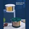 652F Modern Grain Container Clear Visible Pets Foods Storage Kitchen Can
