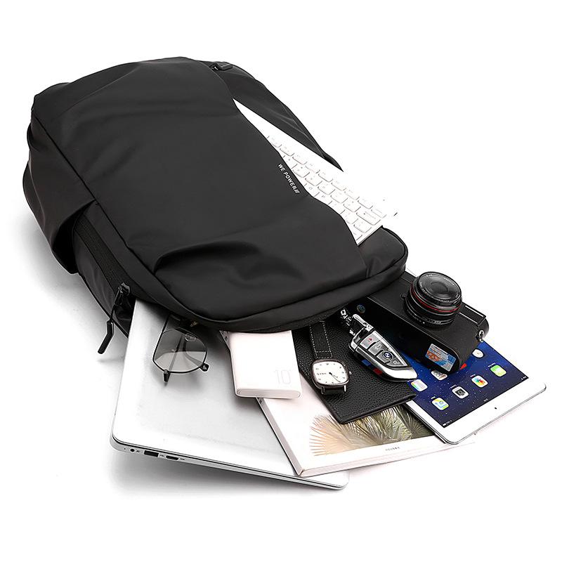 WEPOWER New Lightweight Large Capacity Backpack Advanced Student Backpack Commuter Minimally Casual Handbag