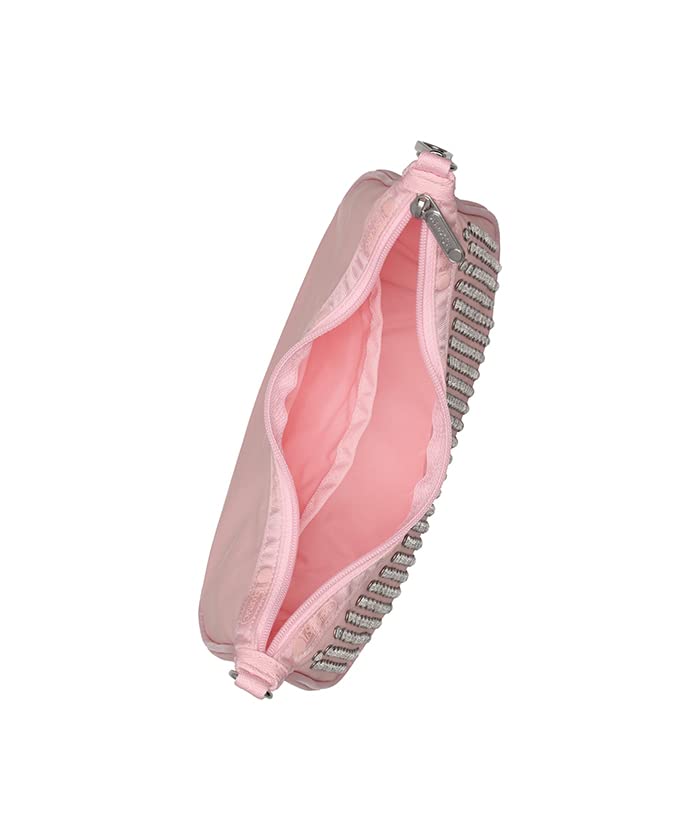 LeSportsac Official SM CONV HOBO Shoulder Bag with W Stones4097, Women's, Beaded Pink
