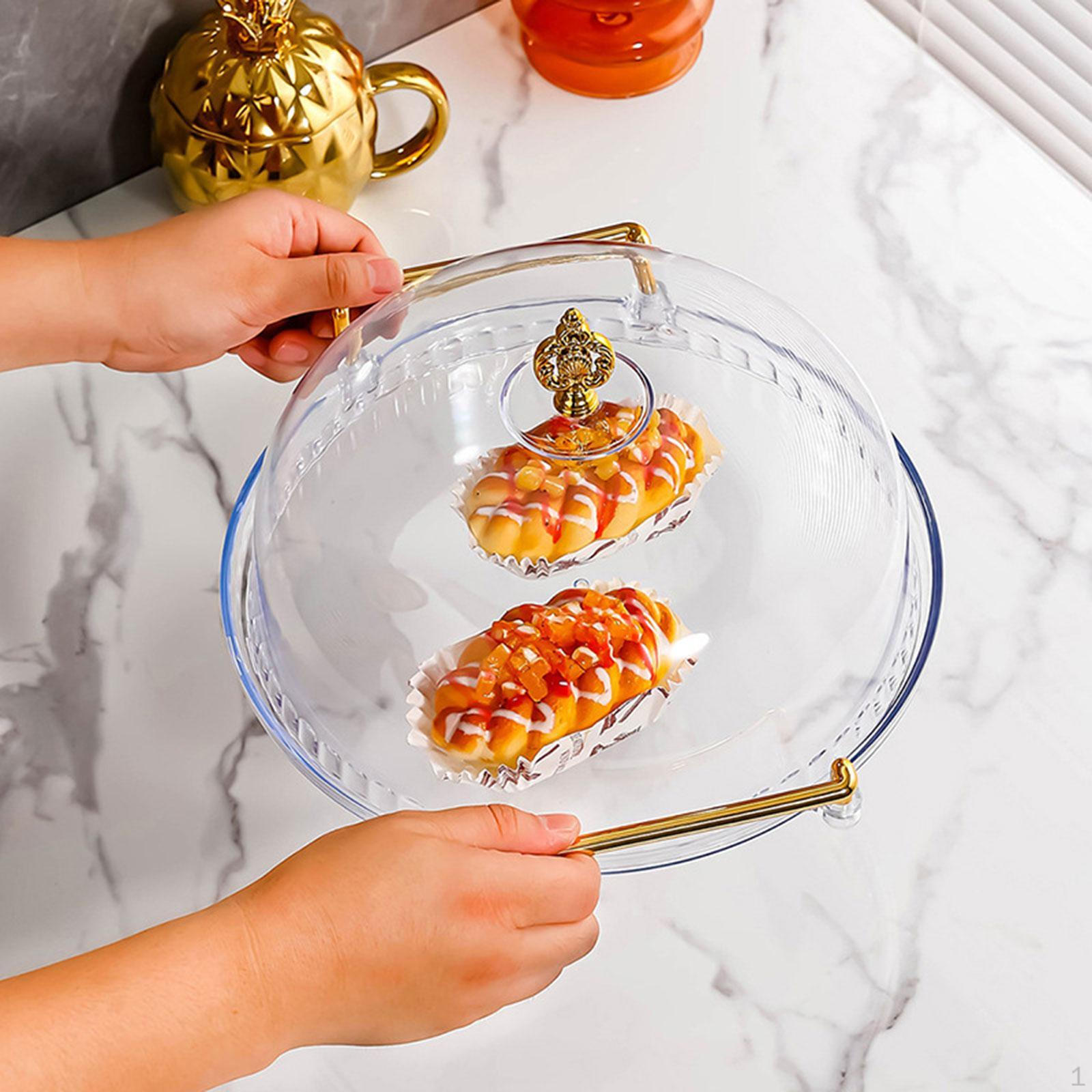 

Поднос для сервировки десерта, тарелка для торта, поднос для закусок, подставка для выпечки, для чизкейка Transparent