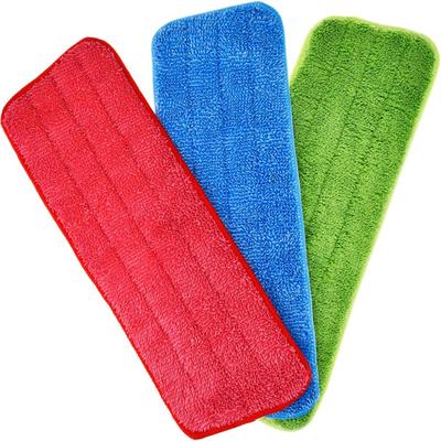 Mop Pads Head Replacement Spray Pads Microfiber Cleaning Pads for Wet Dry Mops Flat Replacement Heads for Floor Cleaning