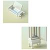 1/12 Scale Miniature Glass Door Cabinet For Dollhouse Decoration And Collectible Display Accessories Scene Decors